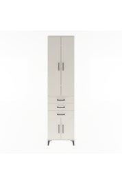 Arges Dolap 5 Raflı 3 Çekmeceli 4 Kapaklı 60x30x243 - S32M083V1A