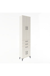 Arges Dolap 5 Raflı 3 Çekmeceli 4 Kapaklı 60x30x243 - S32M083V1A