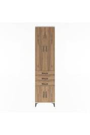 Arges Dolap 5 Raflı 3 Çekmeceli 4 Kapaklı 60x30x243 - S32M083V3A