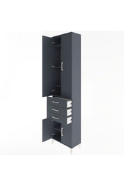 Arges Dolap 5 Raflı 3 Çekmeceli 4 Kapaklı 60x30x243 - S32M083V5A