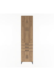 Arges Dolap 5 Raflı 3 Çekmeceli 4 Kapaklı 60x30x243 - S32M083V9A