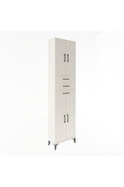 Arges Dolap 5 Raflı 3 Çekmeceli 4 Kapaklı 60x30x243 - S32M084V1A