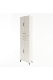 Arges Dolap 5 Raflı 3 Çekmeceli 4 Kapaklı 60x30x243 - S32M084V1A