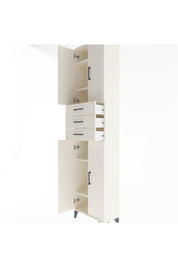 Arges Dolap 5 Raflı 3 Çekmeceli 4 Kapaklı 60x30x243 - S32M084V1A