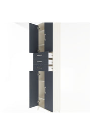 Arges Dolap 5 Raflı 3 Çekmeceli 4 Kapaklı 60x30x243 - S32M084V2A