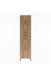 Arges Dolap 5 Raflı 3 Çekmeceli 4 Kapaklı 60x30x243 - S32M084V3A
