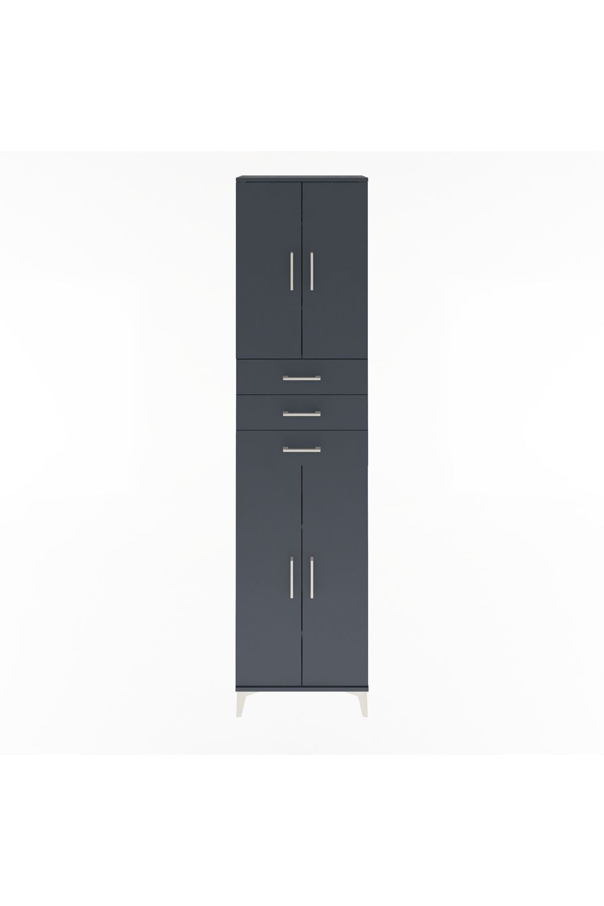 Arges Dolap 5 Raflı 3 Çekmeceli 4 Kapaklı 60x30x243 - S32M084V5A