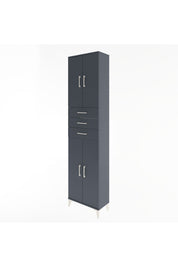 Arges Dolap 5 Raflı 3 Çekmeceli 4 Kapaklı 60x30x243 - S32M084V5A