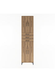 Arges Dolap 5 Raflı 3 Çekmeceli 4 Kapaklı 60x30x243 - S32M084V9A