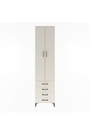 Arges Dolap 4 Raflı 4 Çekmeceli 2 Kapaklı 60x30x243 - S32M085V1A