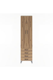 Arges Dolap 4 Raflı 4 Çekmeceli 2 Kapaklı 60x30x243 - S32M085V3A