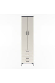 Arges Dolap 4 Raflı 4 Çekmeceli 2 Kapaklı 60x30x243 - S32M085V4A