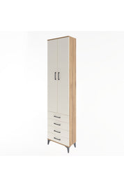 Arges Dolap 4 Raflı 4 Çekmeceli 2 Kapaklı 60x30x243 - S32M085V7A