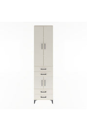 Arges Dolap 4 Raflı 4 Çekmeceli 4 Kapaklı 60x30x243 - S32M086V1A
