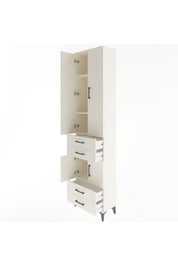 Arges Dolap 4 Raflı 4 Çekmeceli 4 Kapaklı 60x30x243 - S32M086V1A