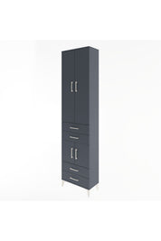 Arges Dolap 4 Raflı 4 Çekmeceli 4 Kapaklı 60x30x243 - S32M086V5A