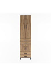 Arges Dolap 4 Raflı 4 Çekmeceli 4 Kapaklı 60x30x243 - S32M086V6A