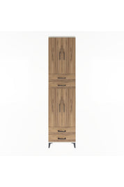 Arges Dolap 3 Raflı 4 Çekmeceli 4 Kapaklı 60x30x243 - S32M087V3A