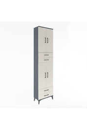 Arges Dolap 3 Raflı 4 Çekmeceli 4 Kapaklı 60x30x243 - S32M087V4A