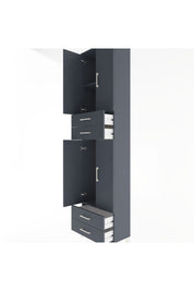 Arges Dolap 3 Raflı 4 Çekmeceli 4 Kapaklı 60x30x243 - S32M087V5A