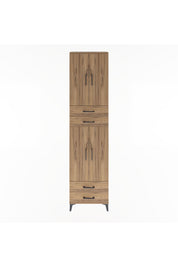 Arges Dolap 3 Raflı 4 Çekmeceli 4 Kapaklı 60x30x243 - S32M087V9A