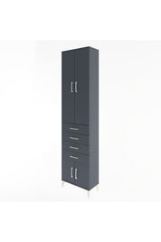 Arges Dolap 3 Raflı 4 Çekmeceli 4 Kapaklı 60x30x243 - S32M088V5A