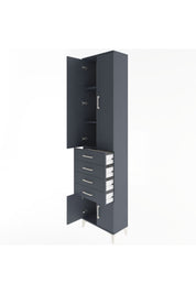 Arges Dolap 3 Raflı 4 Çekmeceli 4 Kapaklı 60x30x243 - S32M088V5A