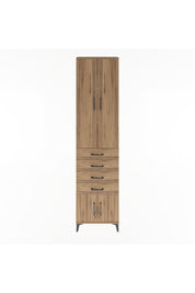 Arges Dolap 3 Raflı 4 Çekmeceli 4 Kapaklı 60x30x243 - S32M088V9A