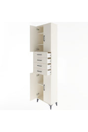 Arges Dolap 4 Raflı 4 Çekmeceli 4 Kapaklı 60x30x243 - S32M090V1A