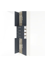 Arges Dolap 4 Raflı 4 Çekmeceli 4 Kapaklı 60x30x243 - S32M090V2A