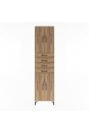 Arges Dolap 4 Raflı 4 Çekmeceli 4 Kapaklı 60x30x243 - S32M090V3A