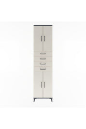 Arges Dolap 4 Raflı 4 Çekmeceli 4 Kapaklı 60x30x243 - S32M090V4A
