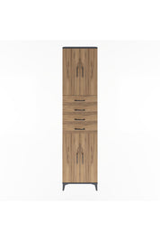 Arges Dolap 4 Raflı 4 Çekmeceli 4 Kapaklı 60x30x243 - S32M090V6A