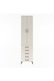 Arges Dolap 4 Raflı 5 Çekmeceli 2 Kapaklı 60x30x243 - S32M091V1A