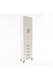 Arges Dolap 4 Raflı 5 Çekmeceli 2 Kapaklı 60x30x243 - S32M091V1A