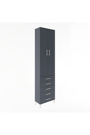Arges Dolap 4 Raflı 5 Çekmeceli 2 Kapaklı 60x30x243 - S32M091V5A