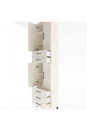 Arges Dolap 5 Raflı 5 Çekmeceli 4 Kapaklı 60x30x243 - S32M092V1A