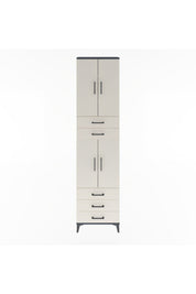 Arges Dolap 5 Raflı 5 Çekmeceli 4 Kapaklı 60x30x243 - S32M092V4A