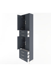 Arges Dolap 5 Raflı 5 Çekmeceli 4 Kapaklı 60x30x243 - S32M092V5A