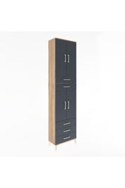 Arges Dolap 5 Raflı 5 Çekmeceli 4 Kapaklı 60x30x243 - S32M092V8A