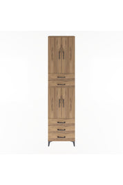 Arges Dolap 5 Raflı 5 Çekmeceli 4 Kapaklı 60x30x243 - S32M092V9A