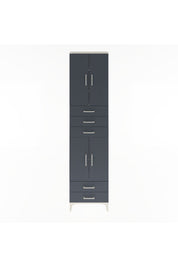 Arges Dolap 5 Raflı 5 Çekmeceli 4 Kapaklı 60x30x243 - S32M093V2A