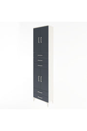 Arges Dolap 5 Raflı 5 Çekmeceli 4 Kapaklı 60x30x243 - S32M093V2A