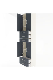 Arges Dolap 5 Raflı 5 Çekmeceli 4 Kapaklı 60x30x243 - S32M093V2A