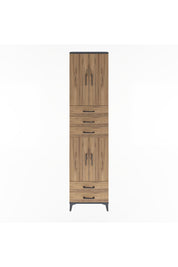 Arges Dolap 5 Raflı 5 Çekmeceli 4 Kapaklı 60x30x243 - S32M093V6A
