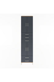 Arges Dolap 5 Raflı 5 Çekmeceli 4 Kapaklı 60x30x243 - S32M093V8A