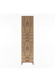 Arges Dolap 5 Raflı 5 Çekmeceli 4 Kapaklı 60x30x243 - S32M093V9A