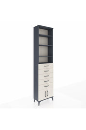 Arges Dolap 4 Raflı 5 Çekmeceli 2 Kapaklı 60x30x243 - S32M094V4A