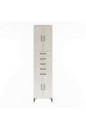 Arges Dolap 4 Raflı 5 Çekmeceli 4 Kapaklı 60x30x243 - S32M095V1A