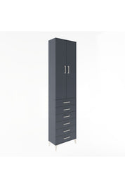 Arges Dolap 4 Raflı 6 Çekmeceli 2 Kapaklı 60x30x243 - S32M096V5A